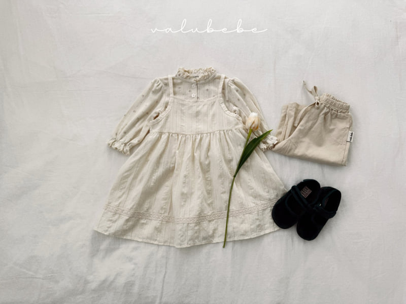 Valu Bebe - Korean Baby Fashion - #babyboutique - Dior Layered One-piece (Bebe) - 3