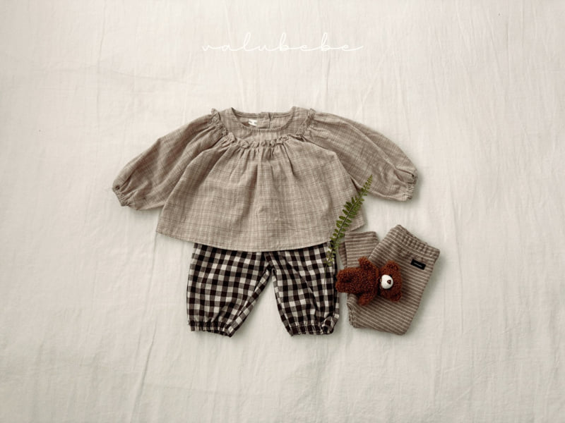 Valu Bebe - Korean Baby Fashion - #babyboutique - Romy Puff Blouse (Bebe) - 10
