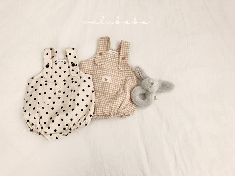 Valu Bebe - Korean Baby Fashion - #babyboutique - Bebe Suspender Suit (Bebe)