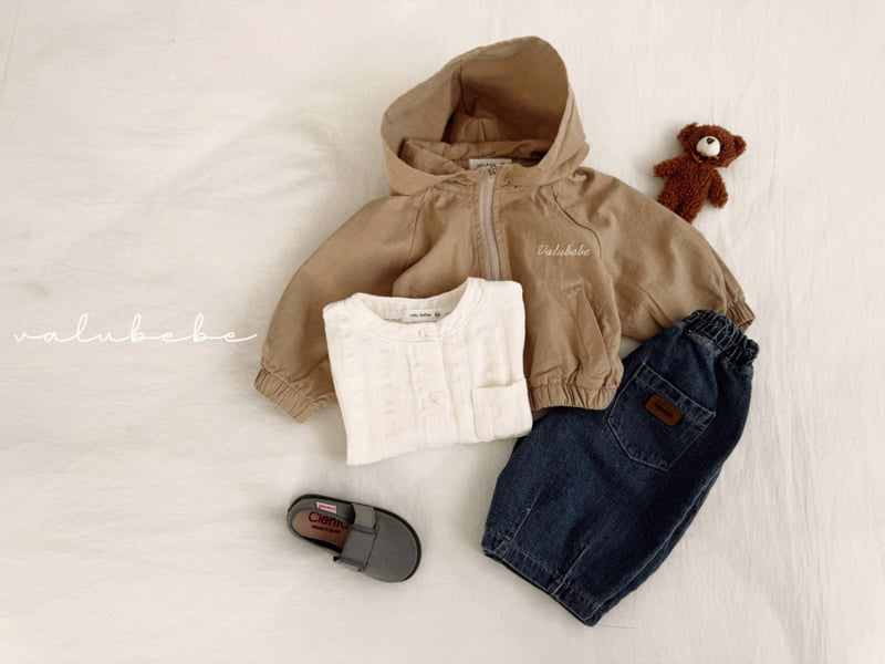 Valu Bebe - Korean Baby Fashion - #babyboutique - Windbreaker Hood Jumper (Bebe) - 9