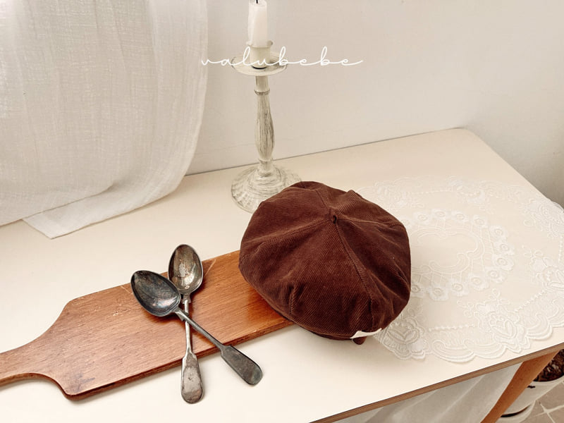 Valu Bebe - Korean Baby Fashion - #babyboutiqueclothing - Romang Velour Beret (Bebe) - 8
