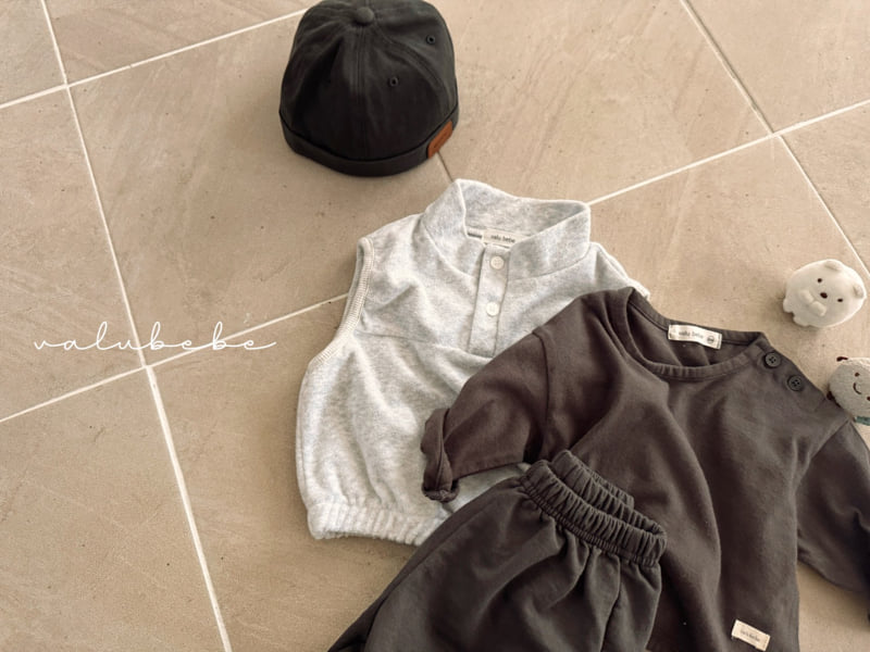 Valu Bebe - Korean Baby Fashion - #babyboutiqueclothing - Daily Henley Button Tee (Bebe) - 10