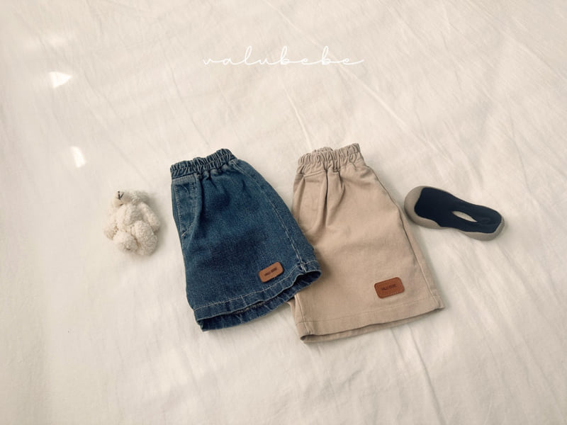 Valu Bebe - Korean Baby Fashion - #babyclothing - Labeling Half Pants (Bebe)