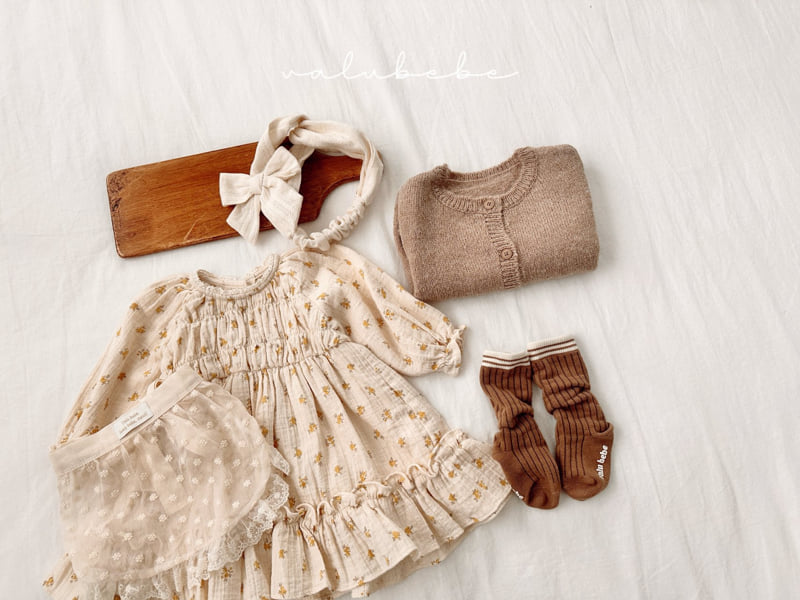 Valu Bebe - Korean Baby Fashion - #babyboutiqueclothing - Layered Apron (Bebe) - 4