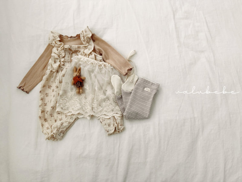 Valu Bebe - Korean Baby Fashion - #babyclothing - ST Footed Leggings (Bebe) - 3