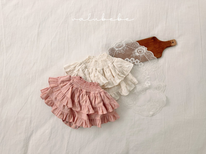 Valu Bebe - Korean Baby Fashion - #babyfashion - Smocked Layered Skirt Bloomer (Bebe) - 11