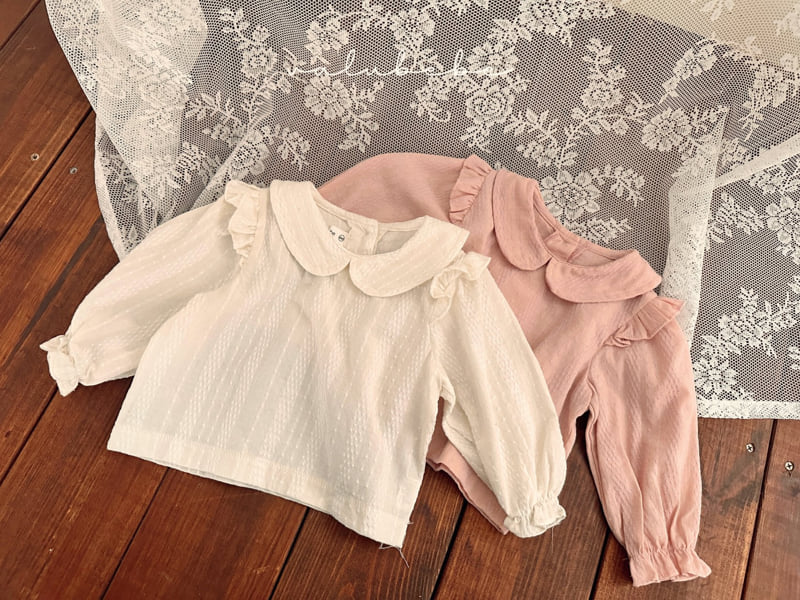 Valu Bebe - Korean Baby Fashion - #babyfashion - Chloe Wing Blouse (Bebe) - 10