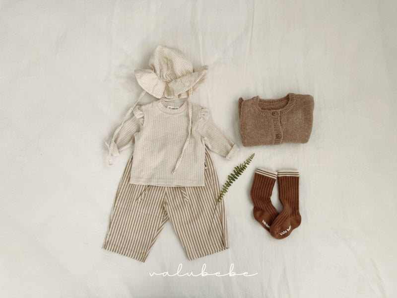 Valu Bebe - Korean Baby Fashion - #babyfashion - Ribbed Line Socks (Bebe, Kids) - 11