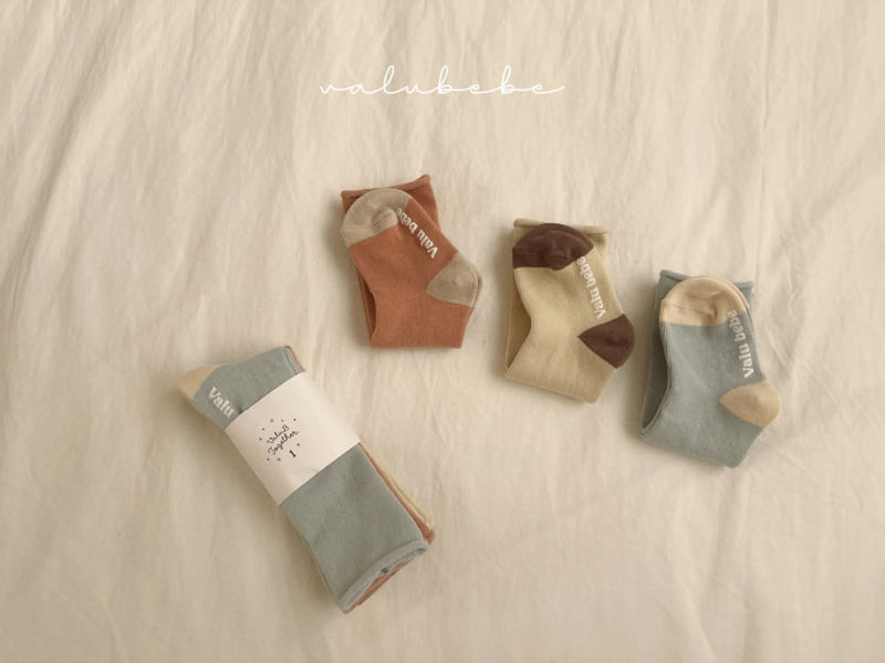 Valu Bebe - Korean Baby Fashion - #babyfashion - Combo Rolldown Socks (Bebe, Kids) - 7