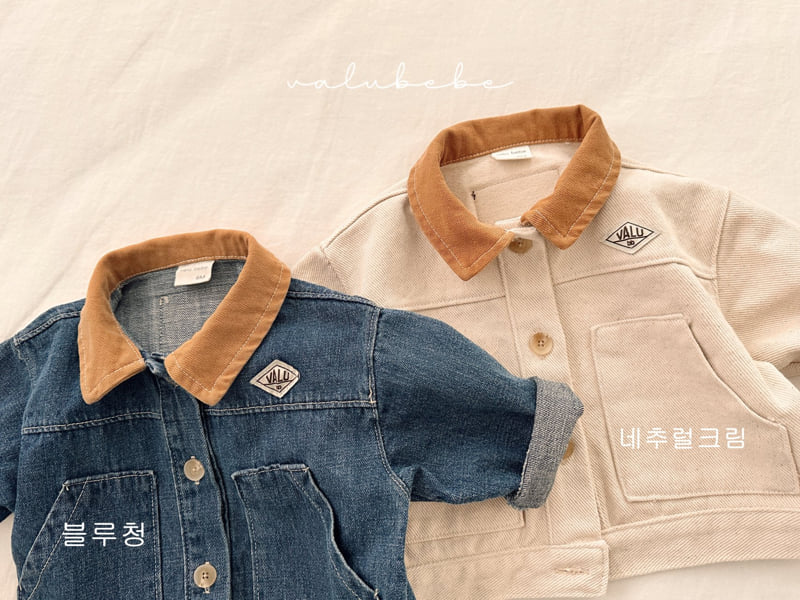 Valu Bebe - Korean Baby Fashion - #babyfashion - Point Collar Jacket (Bebe) - 7