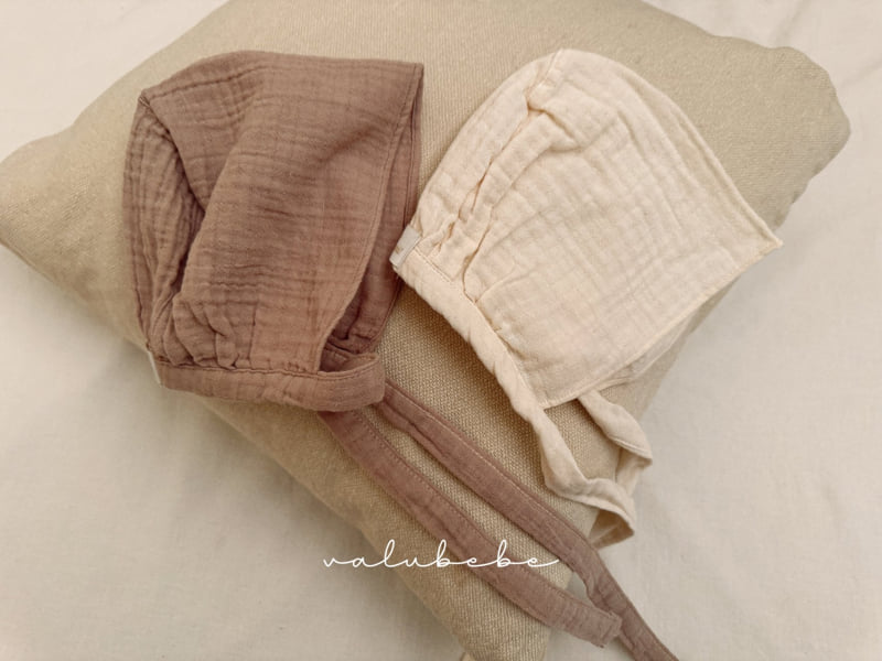 Valu Bebe - Korean Baby Fashion - #babyclothing - Natural Bonnet Hat (Bebe) - 4
