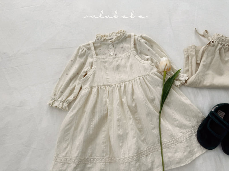 Valu Bebe - Korean Baby Fashion - #babyfashion - Dior Layered One-piece (Bebe) - 6