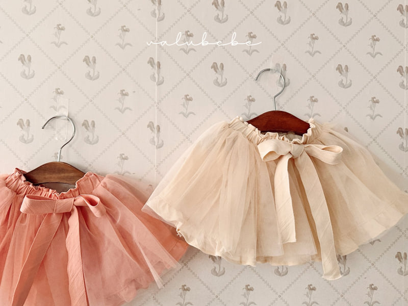 Valu Bebe - Korean Baby Fashion - #babyfashion - Ribbon Shasha Skirt (Bebe) - 6