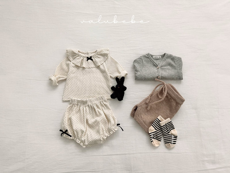 Valu Bebe - Korean Baby Fashion - #babyfashion - Mini Ribbon Bloomer (Bebe) - 2