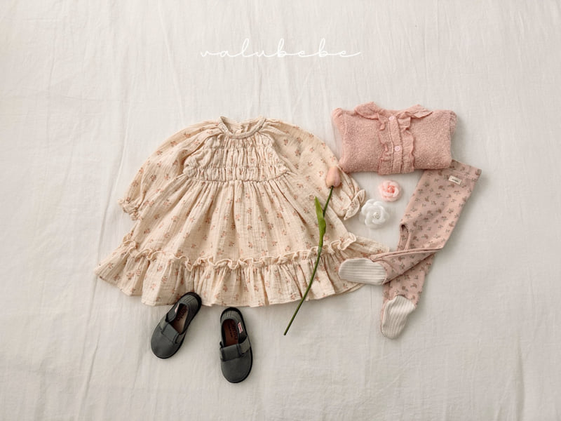 Valu Bebe - Korean Baby Fashion - #babyfashion - Jane Frill Cardigan (Bebe) - 5