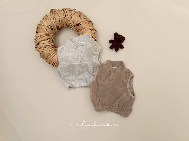 Valu Bebe - Korean Baby Fashion - #babyfever - Rounding Anorak Vest (Bebe)