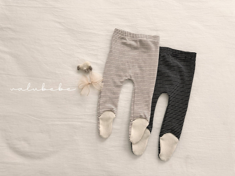 Valu Bebe - Korean Baby Fashion - #babyfever - ST Footed Leggings (Bebe) - 5