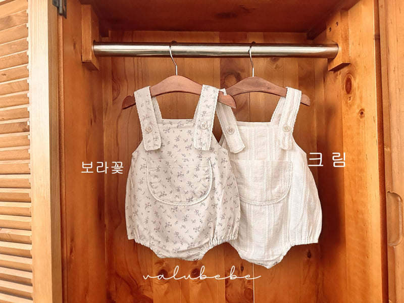 Valu Bebe - Korean Baby Fashion - #babyfashion - Lace Suspender Suit (Bebe) - 4