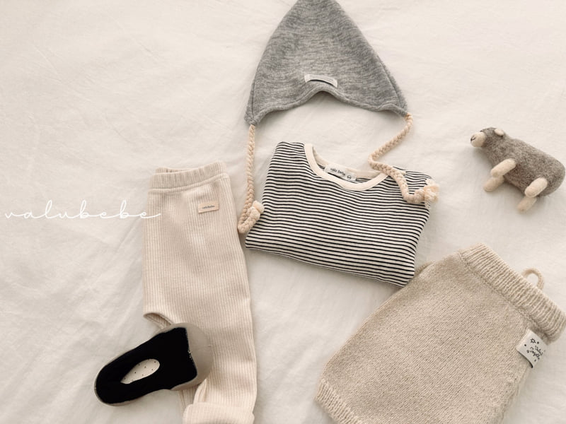 Valu Bebe - Korean Baby Fashion - #babygirlfashion - Core Knit Pants (Bebe) - 7