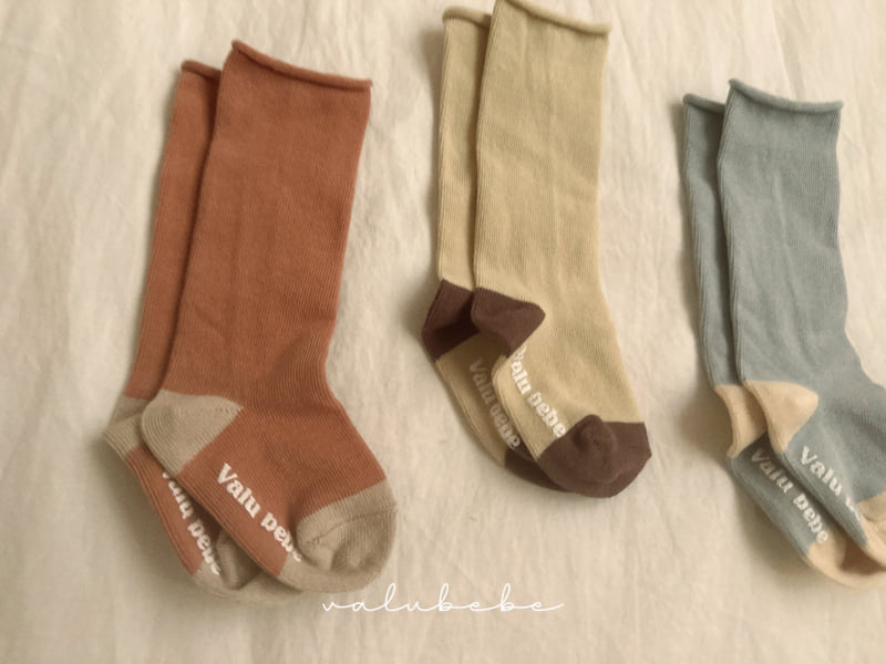 Valu Bebe - Korean Baby Fashion - #babygirlfashion - Combo Rolldown Socks (Bebe, Kids) - 9