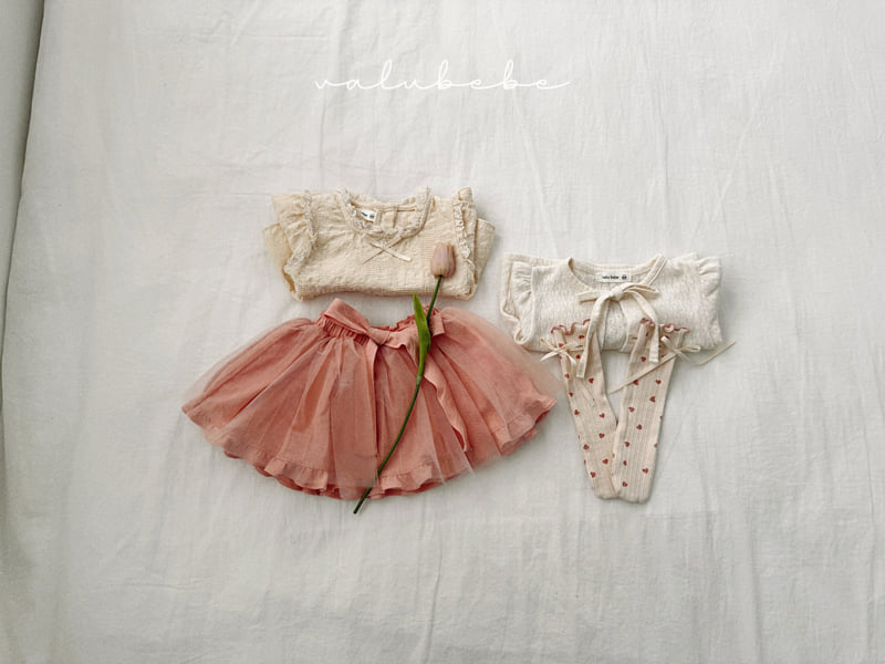 Valu Bebe - Korean Baby Fashion - #babygirlfashion - Coco Square Blouse (Bebe) - 3