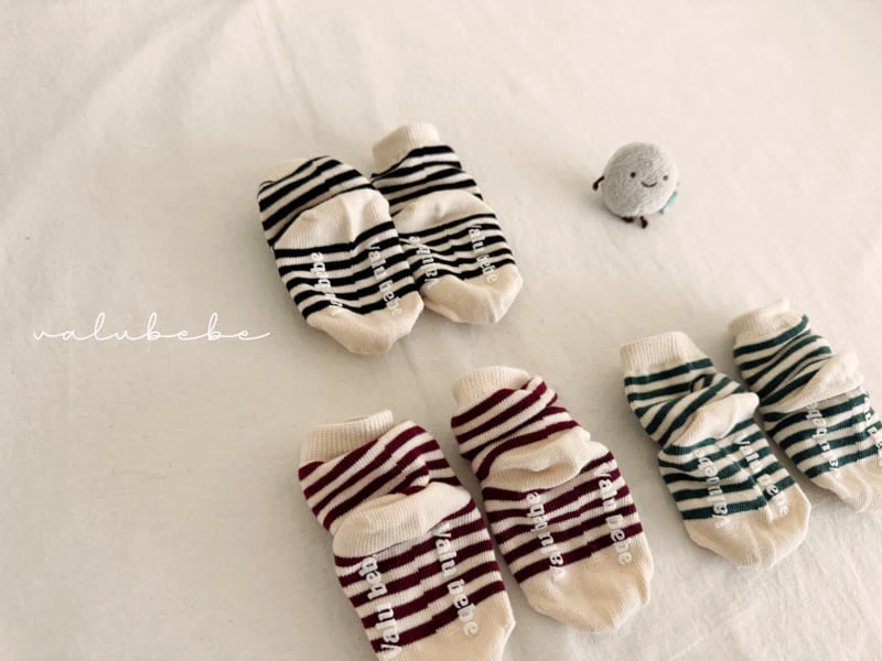 Valu Bebe - Korean Baby Fashion - #babygirlfashion - ST Rib Socks (Bebe) - 9