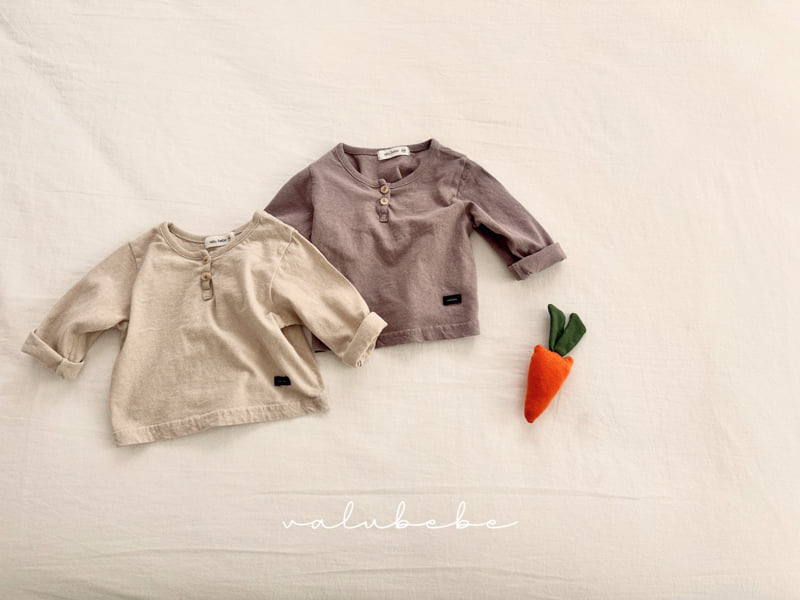 Valu Bebe - Korean Baby Fashion - #babygirlfashion - Har Two-Button Tee (Bebe)