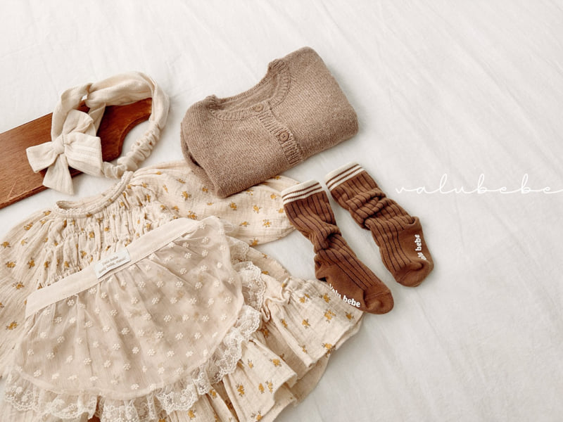 Valu Bebe - Korean Baby Fashion - #babygirlfashion - Layered Apron (Bebe) - 7