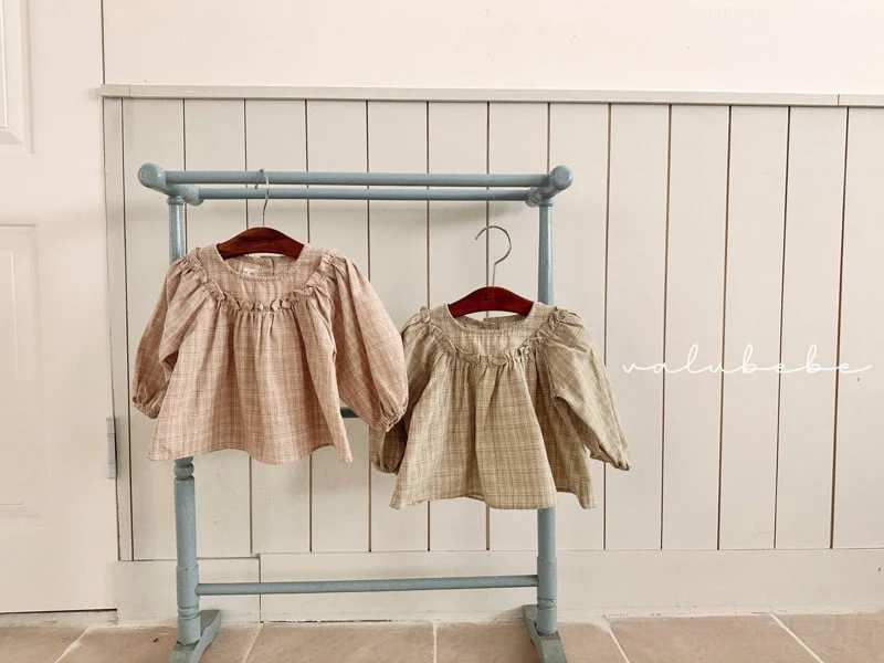 Valu Bebe - Korean Baby Fashion - #babygirlfashion - Romy Puff Blouse (Bebe)