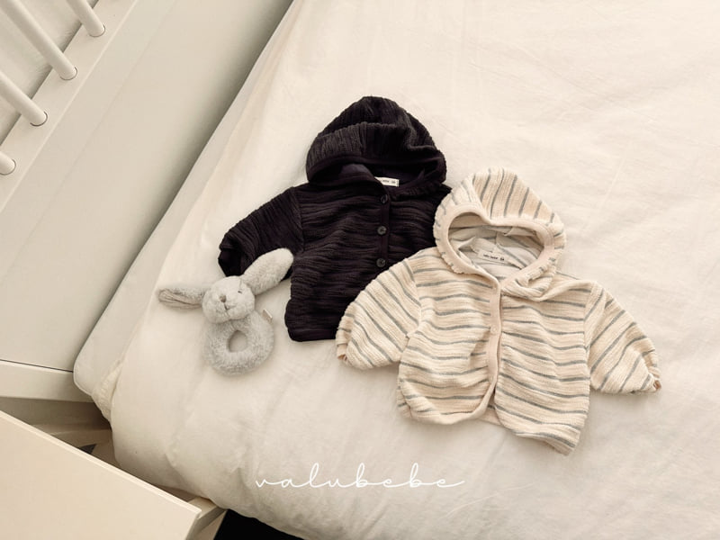 Valu Bebe - Korean Baby Fashion - #babygirlfashion - Moa Hooded Cardigan (Bebe)