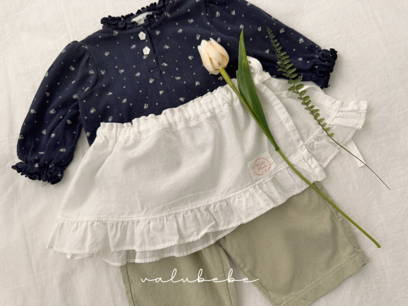 Valu Bebe - Korean Baby Fashion - #babygirlfashion - Bloom Frill Blouse (Bebe) - 8