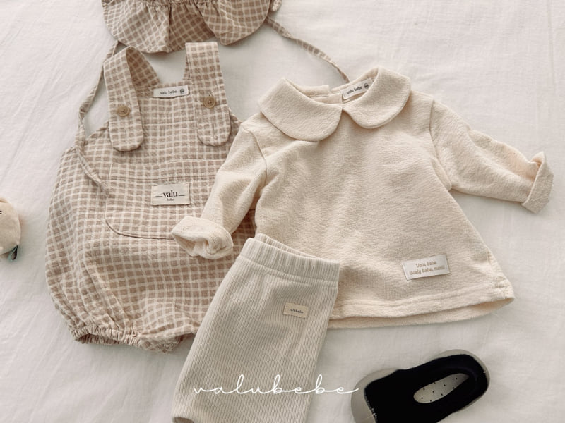 Valu Bebe - Korean Baby Fashion - #babylifestyle - Round Collar Tee (Bebe) - 8