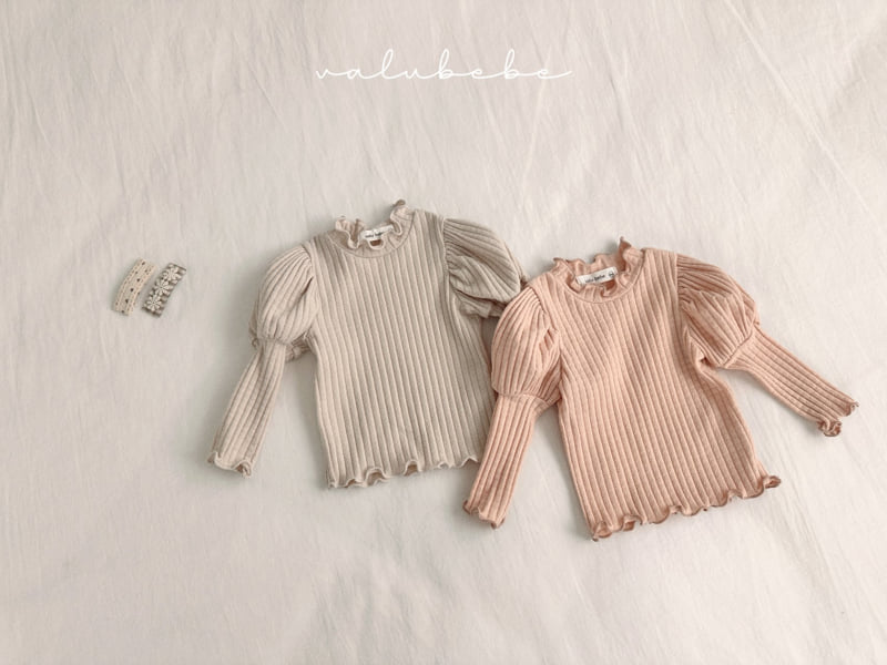 Valu Bebe - Korean Baby Fashion - #babylifestyle - Lala Puff Tee (Bebe)