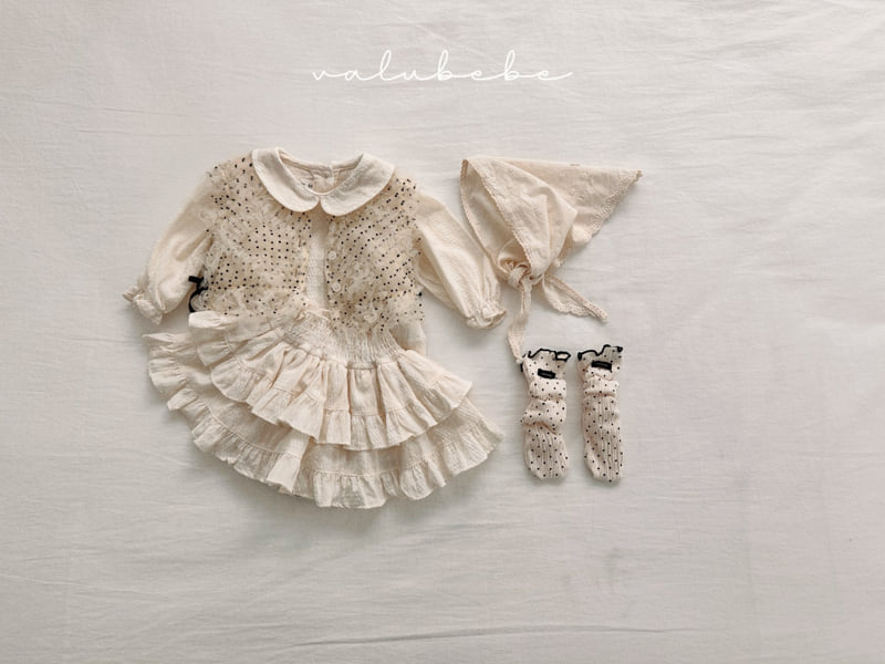 Valu Bebe - Korean Baby Fashion - #babylifestyle - Collar Roll-Up Socks (Bebe) - 10