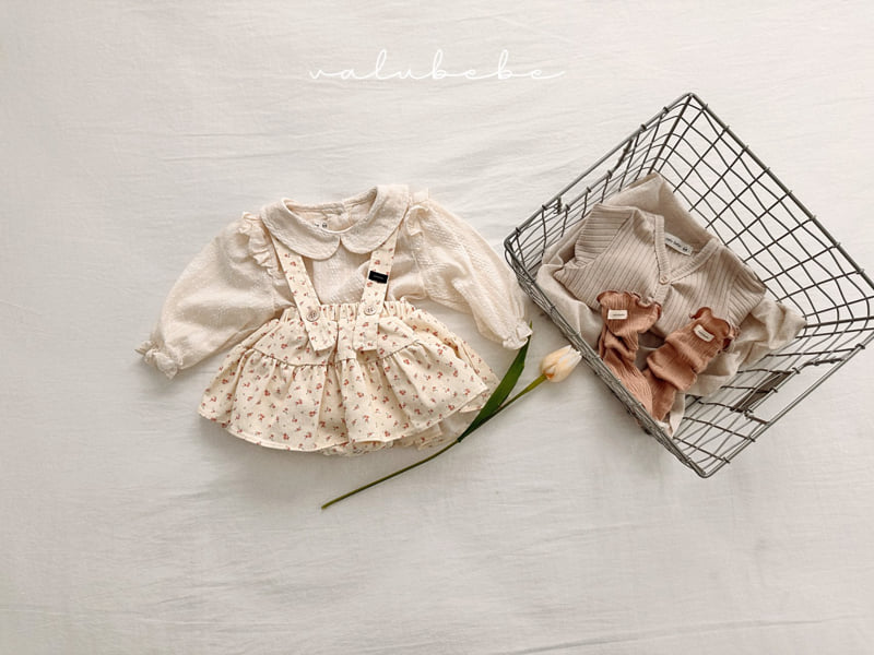 Valu Bebe - Korean Baby Fashion - #babylifestyle - Moss Ribbed Cardigan (Bebe) - 6