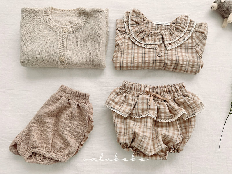 Valu Bebe - Korean Baby Fashion - #babylifestyle - Petit Check Bloomer (Bebe) - 6