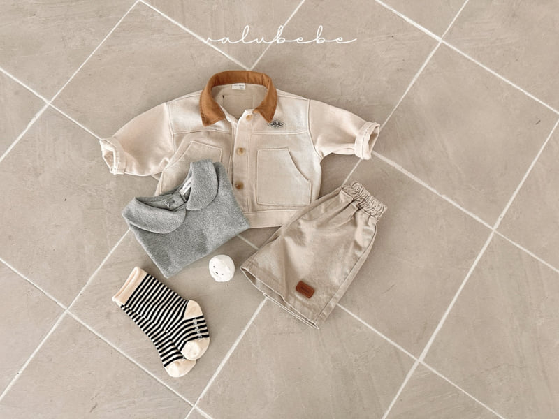 Valu Bebe - Korean Baby Fashion - #babyoninstagram - Point Collar Jacket (Bebe) - 11