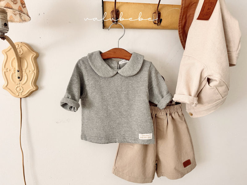 Valu Bebe - Korean Baby Fashion - #babyoninstagram - Round Collar Tee (Bebe) - 9
