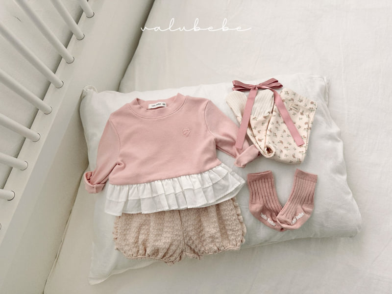 Valu Bebe - Korean Baby Fashion - #babyoninstagram - Luna Flower Footed Leggings (Bebe) - 2