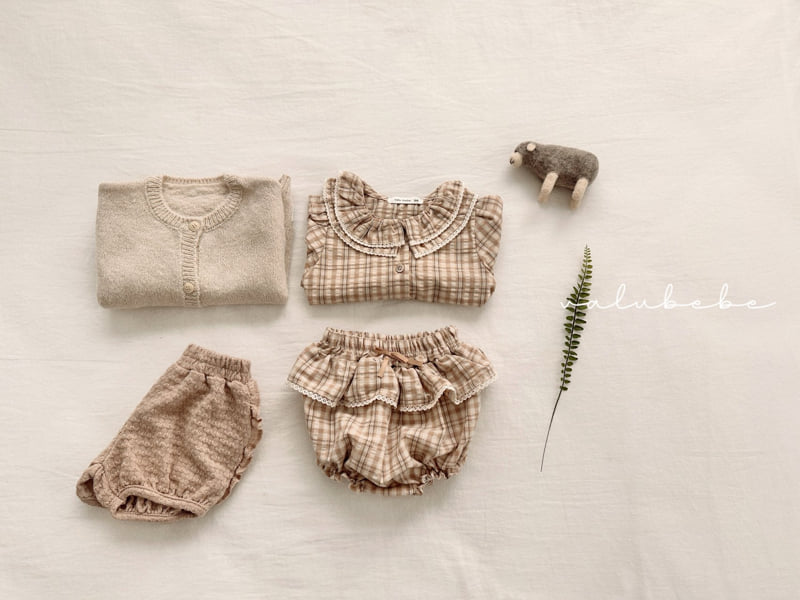 Valu Bebe - Korean Baby Fashion - #babyoninstagram - Petit Check Blouse (Bebe) - 6