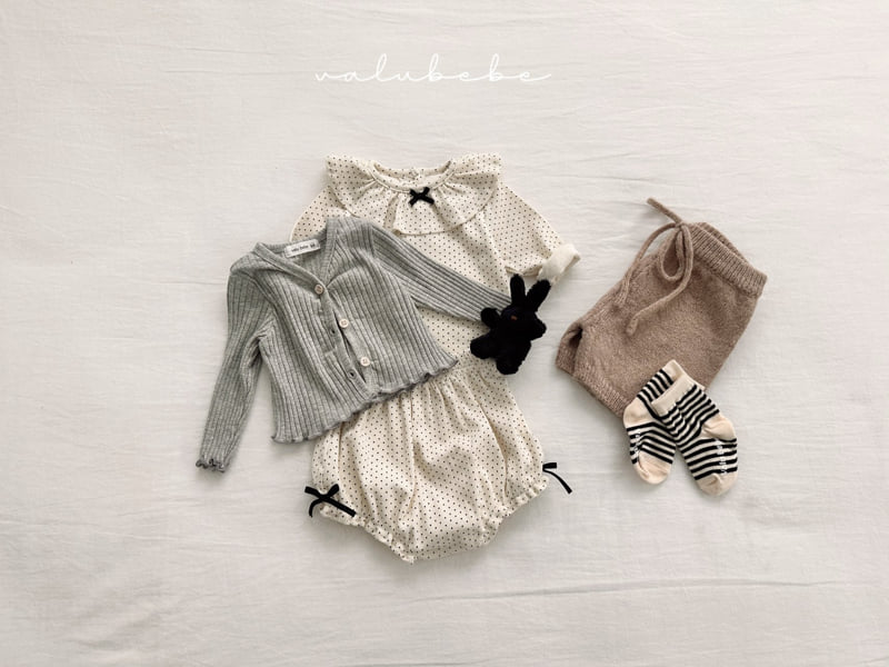 Valu Bebe - Korean Baby Fashion - #babyootd - Core Knit Pants (Bebe) - 10