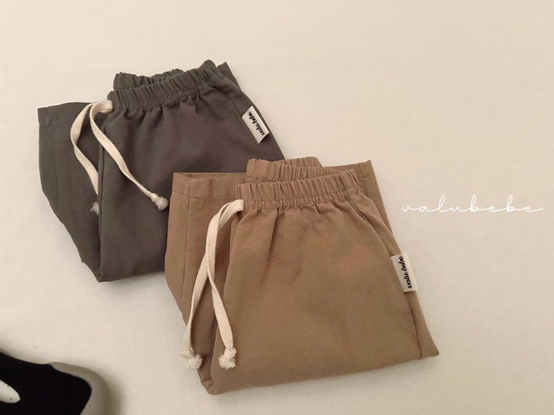 Valu Bebe - Korean Baby Fashion - #babyootd - Oxford Easy Pants (Bebe) - 8