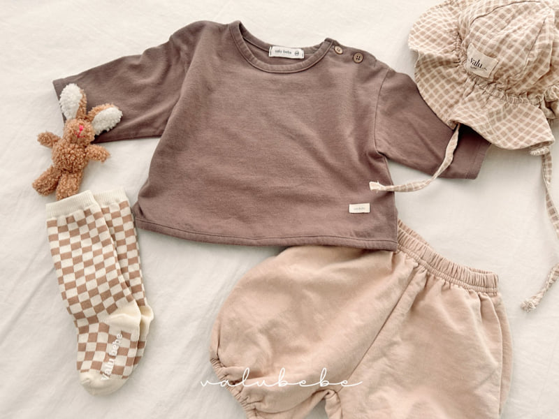 Valu Bebe - Korean Baby Fashion - #babyootd - Patch Banding Pants (Bebe) - 11
