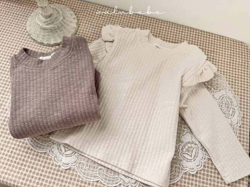 Valu Bebe - Korean Baby Fashion - #babyootd - Frill Wing Tee (Bebe) - 6