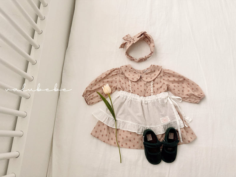 Valu Bebe - Korean Baby Fashion - #babyootd - Ribbon Twist Hairband (Bebe) - 2