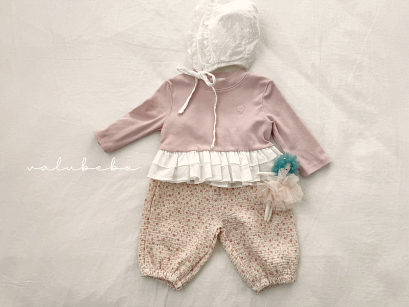Valu Bebe - Korean Baby Fashion - #babyootd - Frill Lace Bonnet Hat (Bebe) - 7
