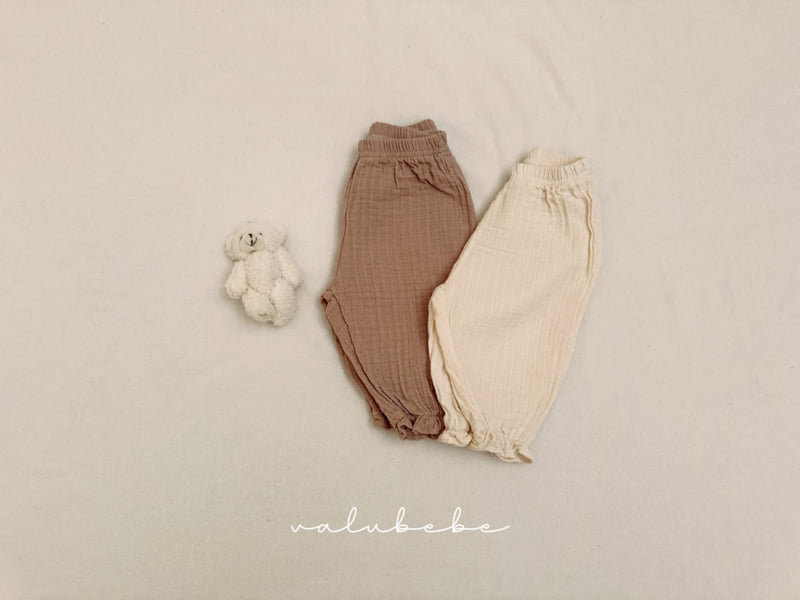 Valu Bebe - Korean Baby Fashion - #babyootd - Natural Pants (Bebe) - 11