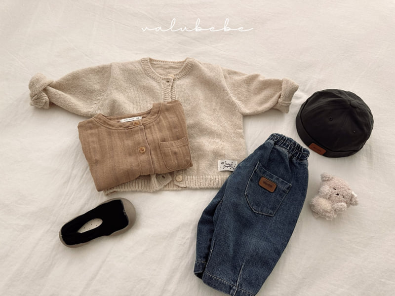 Valu Bebe - Korean Baby Fashion - #babyootd - Dart Seam Pants (Bebe) - 6