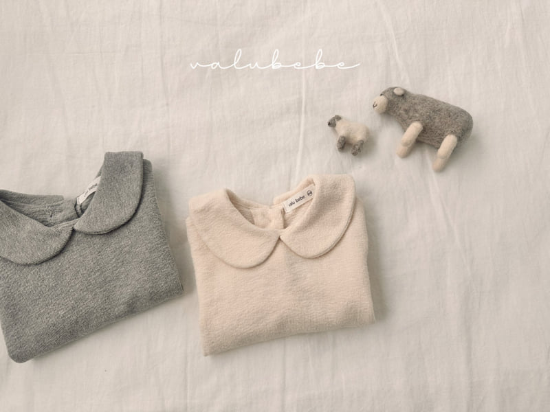 Valu Bebe - Korean Baby Fashion - #babyootd - Round Collar Tee (Bebe) - 10