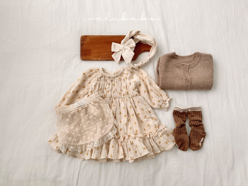 Valu Bebe - Korean Baby Fashion - #babyootd - Layered Apron (Bebe) - 10